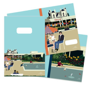 Lot de 3 carnets DECRÉ
