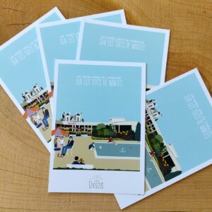 Lot de 5 cartes postales